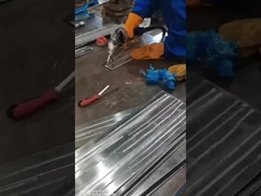 Saldadora láser manual de 5 mm de placa de aluminio