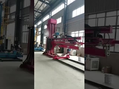 Máquina de soldadura automática de costura recta de recipiente a presión con plasma + proceso de soldadura TIG 10 mm de acero inoxidable