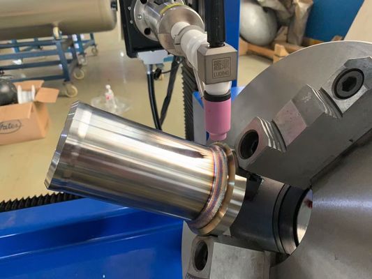 Máquina de soldadura de tuberías de soldadura automática con diámetro de soldadura personalizado, 220V/380V de voltaje y TIG con alimentación de alambre