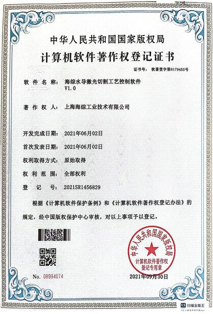 Porcelana Hyzont(Shanghai) Industrial Technologies Co.,Ltd. certificaciones